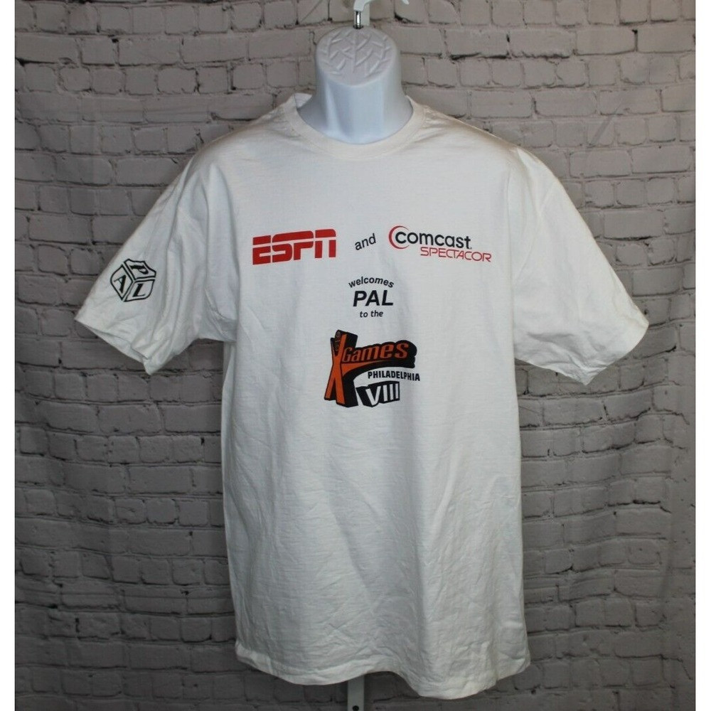 Vintage 2002 August 15-19 Philadelphia PA XGames T Shirt Size Large Excellent